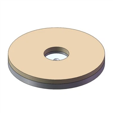 Läppplatte aus Keramik